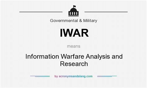 iwar|iwar definition military.